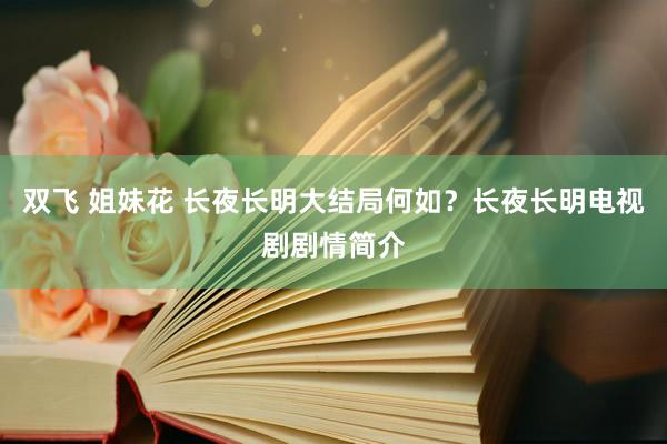 双飞 姐妹花 长夜长明大结局何如？长夜长明电视剧剧情简介