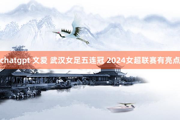 chatgpt 文爱 武汉女足五连冠 2024女超联赛有亮点