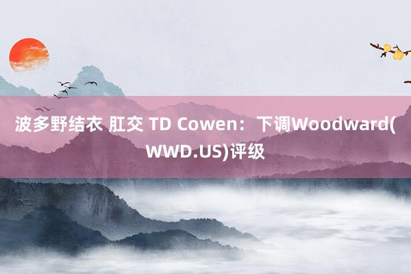 波多野结衣 肛交 TD Cowen：下调Woodward(WWD.US)评级